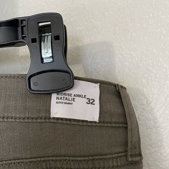 NWT Hudson Natalie midrise ankle super skinny 32 - Picture 7 of 8
